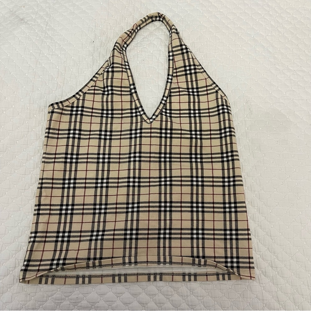 burberry halter top